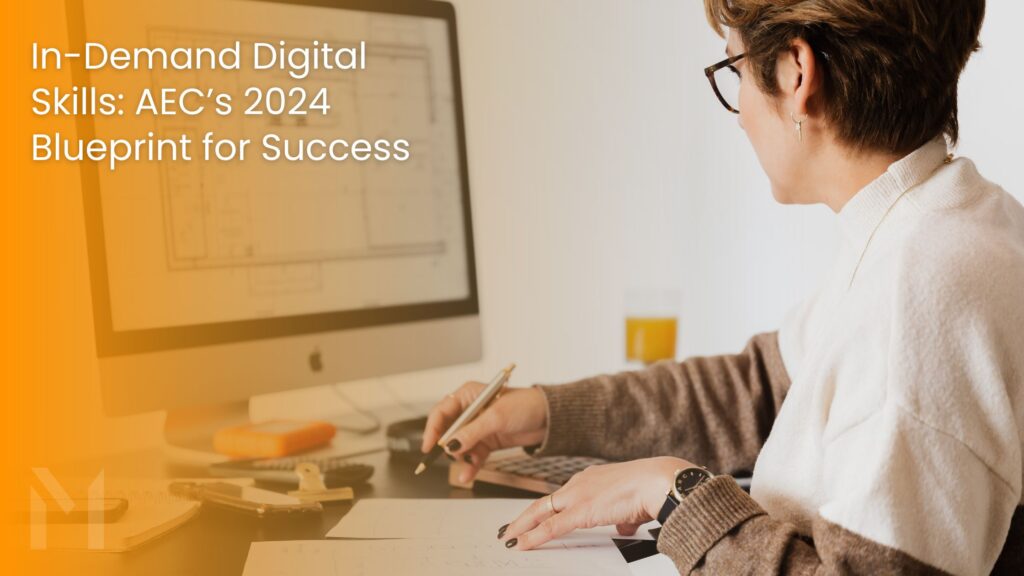 Architects and engineers developing digital skills for BIM and construction technology in 2024