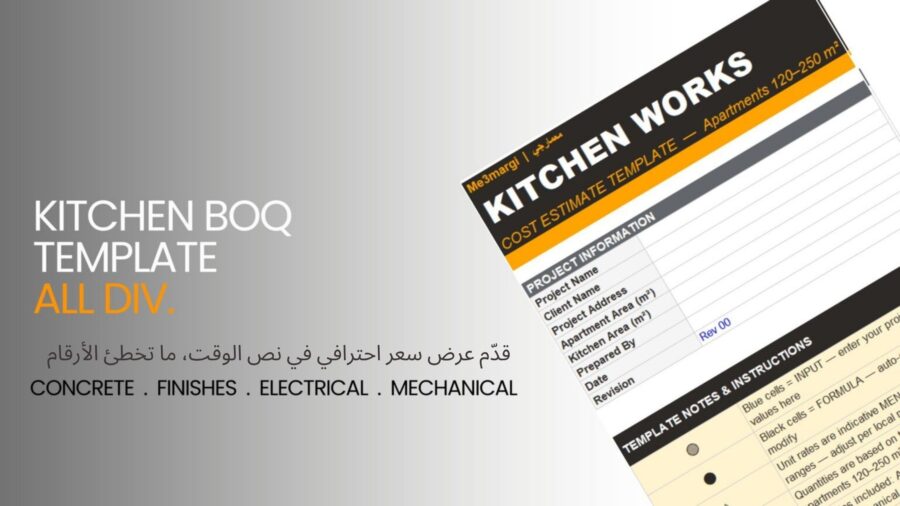 Kitchen BOQ Template