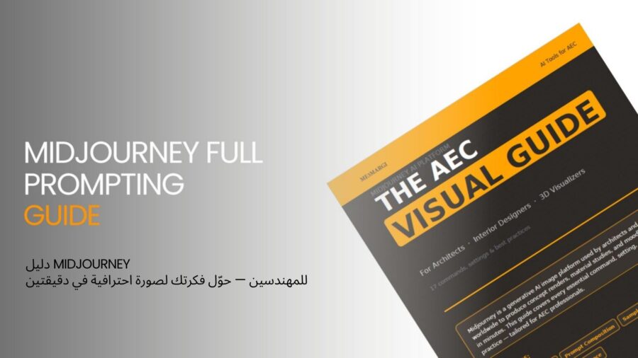 دليل Midjourney للمهندسين — حوّل فكرتك لصورة احترافية في دقيقتين، مو دقيقة 30